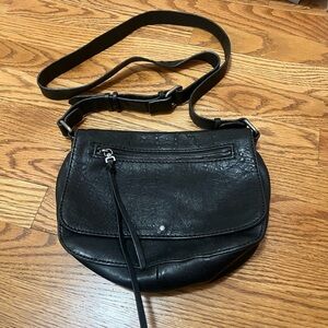 Treasure and Bond Black Leather Crossbody